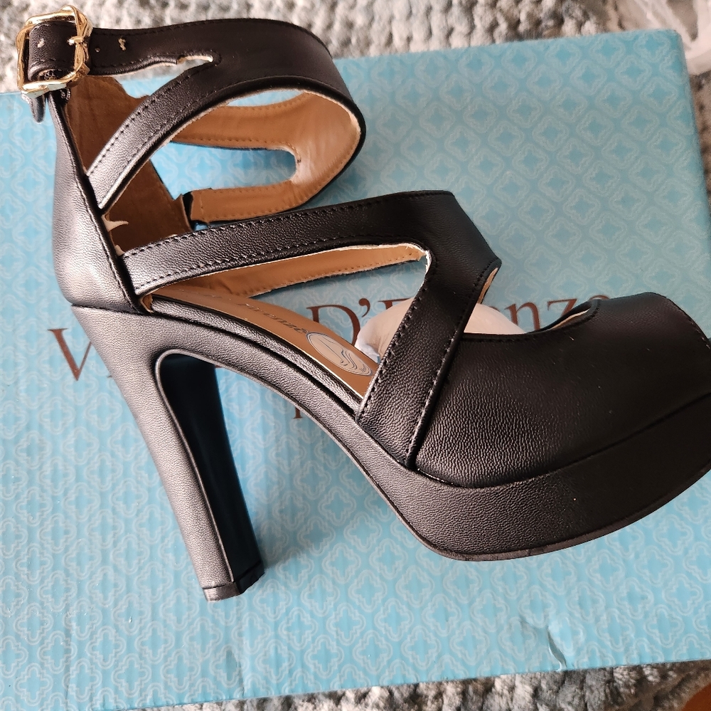 Leather High heels